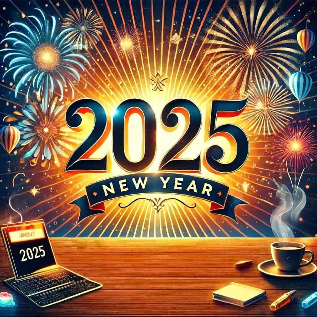 Happy New Year 2025! Achieve Personal and Professional Goals